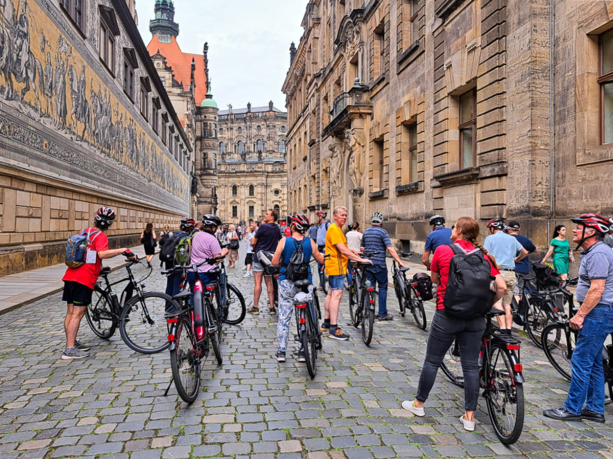 Fahrradtour durch das wunderschöne Dresden